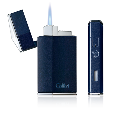 Colibri Diamond Polished Blue Lighter