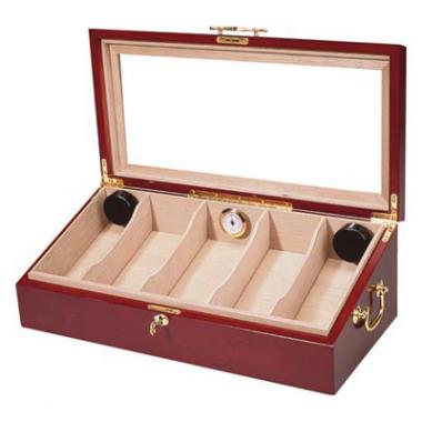 Angled Glass Top Humidor - HUM-DIS4